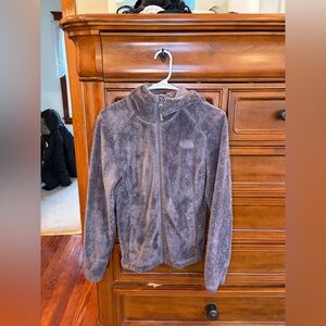 The North Face Women’s XS Dusty Purple Fleece Zip Hoodie Jacket
